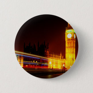 Big Ben, Londen Ronde Button 5,7 Cm
