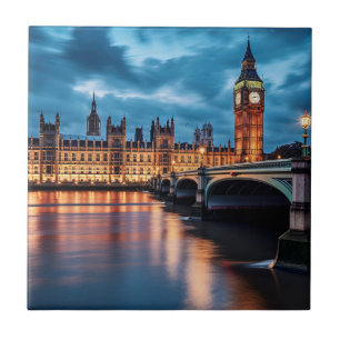 Big Ben, Londen. Tegeltje