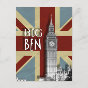Big Ben London Afbeelding Briefkaart Britse Union 