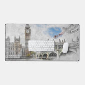 Big Ben London Desk Mat – Verenigd Koninkrijk Land (Keyboard & Muis)