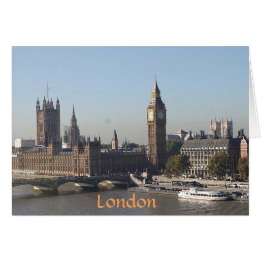 Big Ben, London England (Voorkant Horizontaal)