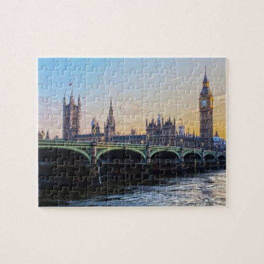 Big Ben London. Jigzaag Puzzle Legpuzzel (Horizontaal)