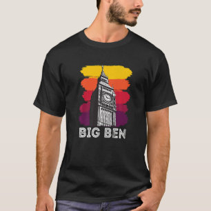 Big Ben London Landmark Sightsee in England T-shirt