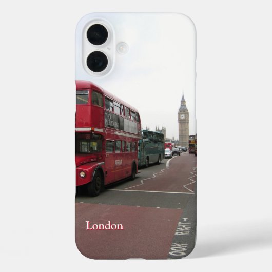 Big Ben London met naam Case-Mate iPhone Case (Achterkant)