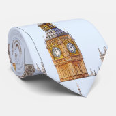 Big Ben London Stropdas (Opgerold)