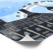Big Ben Londres Affiche Brillant (Coin)