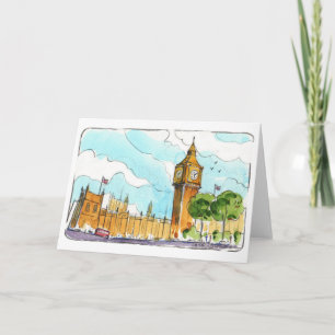 Big Ben - Londres, Angleterre Carte de vœux