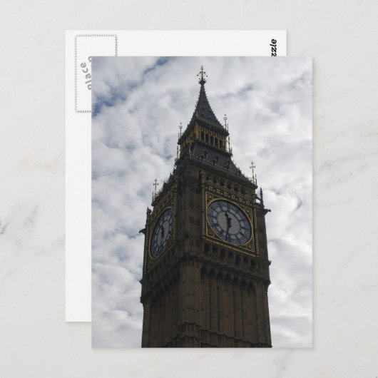 Big Ben - Londres - Carte postale (Devant / Derrière)