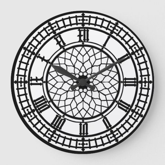 Big Ben Lover's Wall Clock Grote Klok (Voorkant)