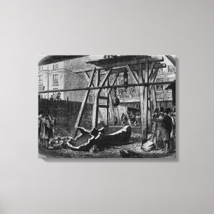 Big Ben ophouden Canvas Afdruk