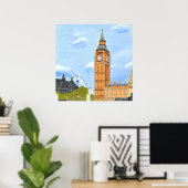 Big Ben Poster (Thuiskantoor)
