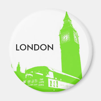 Big Ben Retro Magnet Magneet