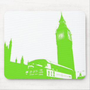 Big Ben Retro Mousepad Muismat