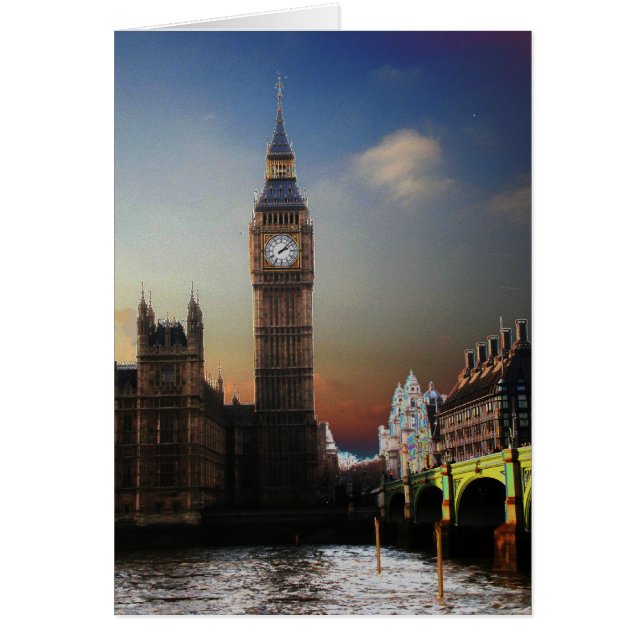 Big Ben Solarisé à Londres (Devant)