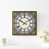 Big Ben Square Wall klok (Huis)