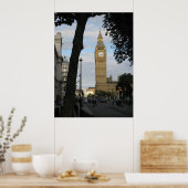 Big Ben Through a Tree Poster (Keuken)