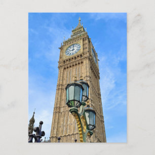 "Big Ben" Westminster, Briefkaart in Londen, Veren