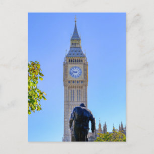 "Big Ben" Westminster, Briefkaart in Londen, Veren