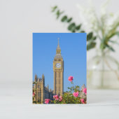 "Big Ben" Westminster, Briefkaart in Londen, Veren (Staand voorkant)