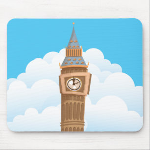 Big Ben Westminster Clock Tower Muismat