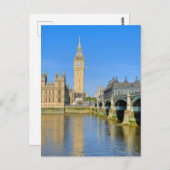 Big Ben, Westminster, London Briefkaart (Voorkant / Achterkant)