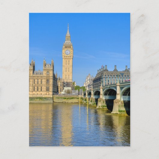Big Ben, Westminster, London Briefkaart (Voorkant)