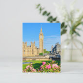 "Big Ben" Westminster, Londres Carte postale brita (Debout devant)