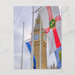 "Big Ben" Westminster, Londres Carte postale brita