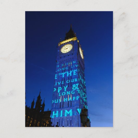 "Big Ben" Westminster, Londres Carte postale brita (Devant)