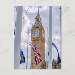 "Big Ben" Westminster, Londres Carte postale brita