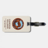 Big Bend National Park Bagagelabel (Achterkant horizontaal)