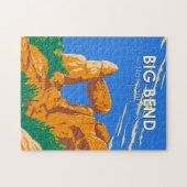 Big Bend National Park Balanced Rock  Legpuzzel (Horizontaal)