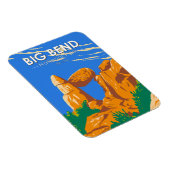 Big Bend National Park Balanced Rock  Magneet (Rechterzijde)