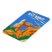Big Bend National Park Balanced Rock  Magneet (Linkerzijde)