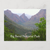 Big Bend National Park Briefkaart (Voorkant)