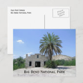 Big Bend National Park Briefkaart (Voorkant / Achterkant)