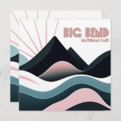 Big Bend National Park Gekleurde heuvels (Voorkant / Achterkant)