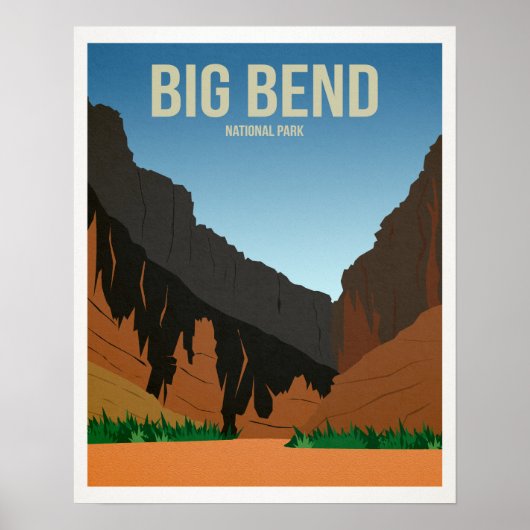 Big Bend National Park Poster (Voorkant)