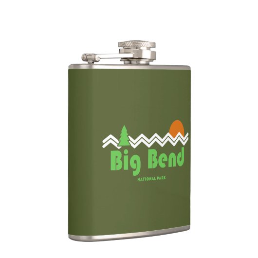 Big Bend National Park Retro Heupfles (Rechts)