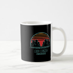 Big Bend National Park Retro Wandelen Vintage 80s Koffiemok