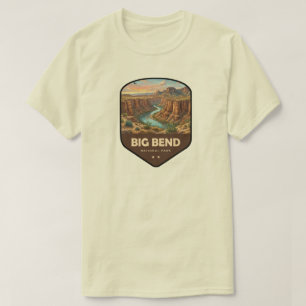 Big Bend National Park Schild T-shirt