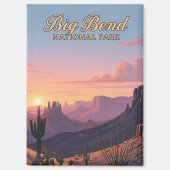 Big Bend National Park Texas Magnet (Recto)