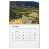 Big Bend National Park - Texas USA Calendrier (Feb 2026)