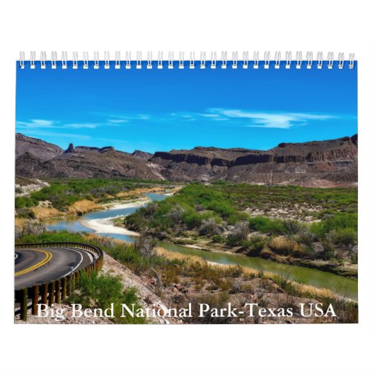 Big Bend National Park - Texas USA Calendrier (Protection)