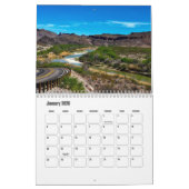 Big Bend National Park - Texas USA Calendrier (Jan 2026)