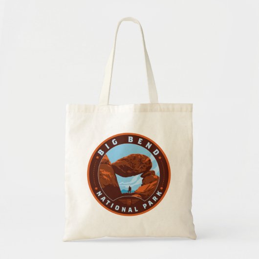 Big Bend National Park Tote Bag (Voorkant)