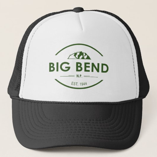 Big Bend National Park Trucker Pet (Voorkant)