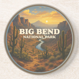 Big Bend National Park Zandsteen Onderzetter