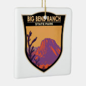 Big Bend Ranch State Park Texas Keramisch Ornament (Rechts)
