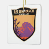 Big Bend Ranch State Park Texas Keramisch Ornament (Links)